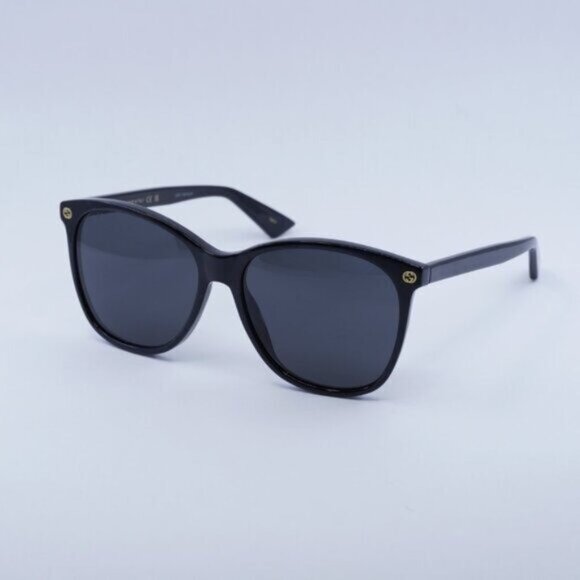 🕶️ New Gucci GG0024S 001 Sunglasses - Black Frame, Grey Lenses - Picture 4 of 12